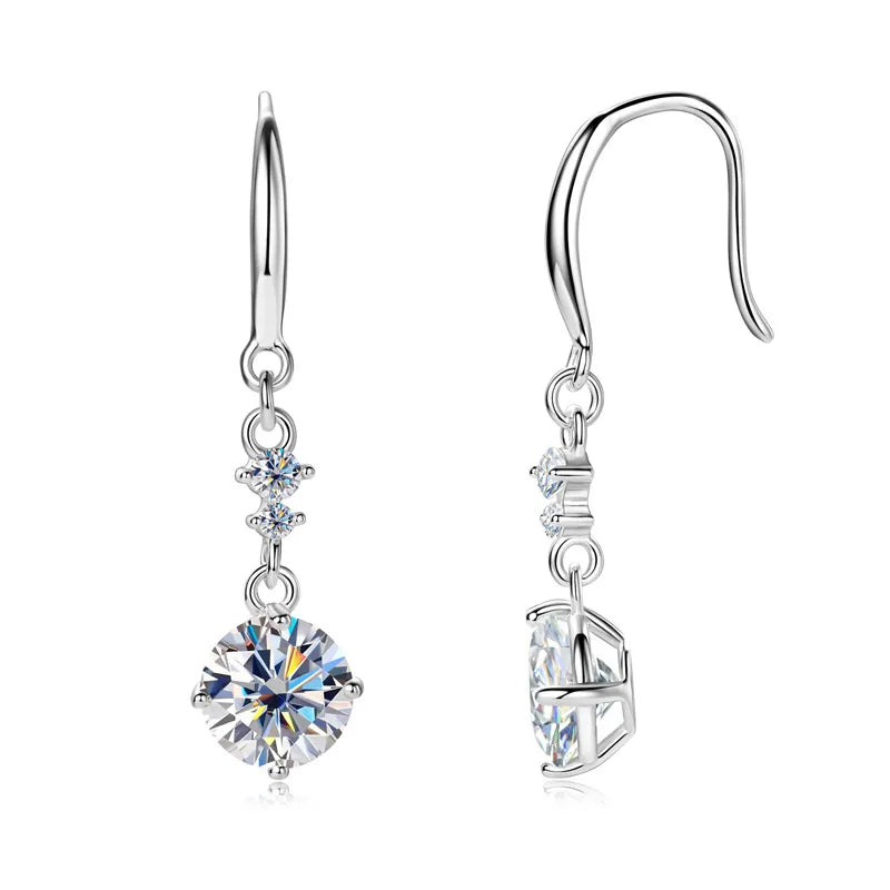 Stella Moissanite Earrings