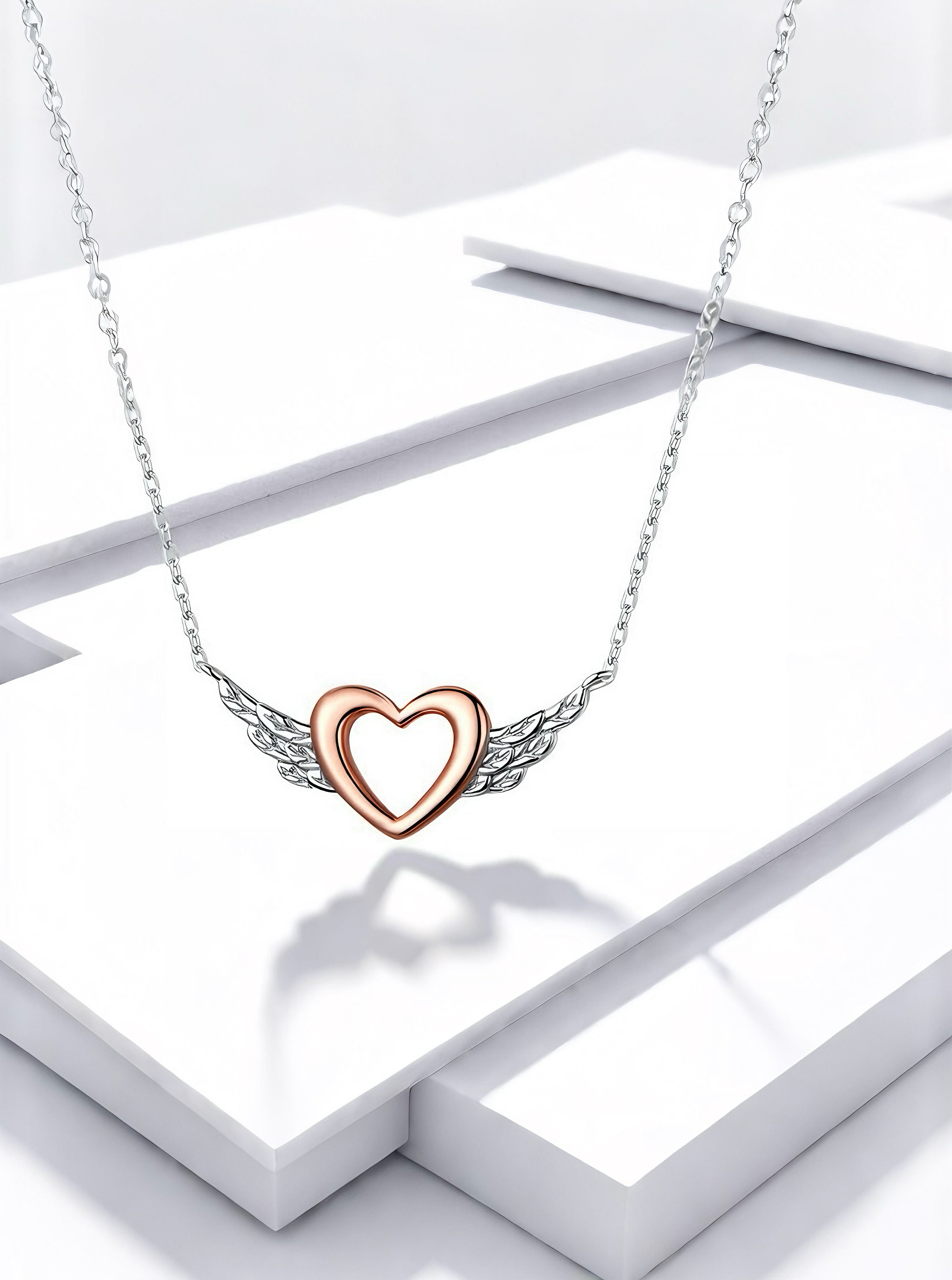 Amoura Heart Charm Necklace