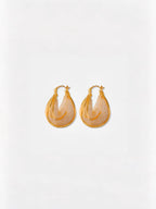 Crystal Arc Earrings