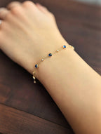 Azure Silver Bracelet