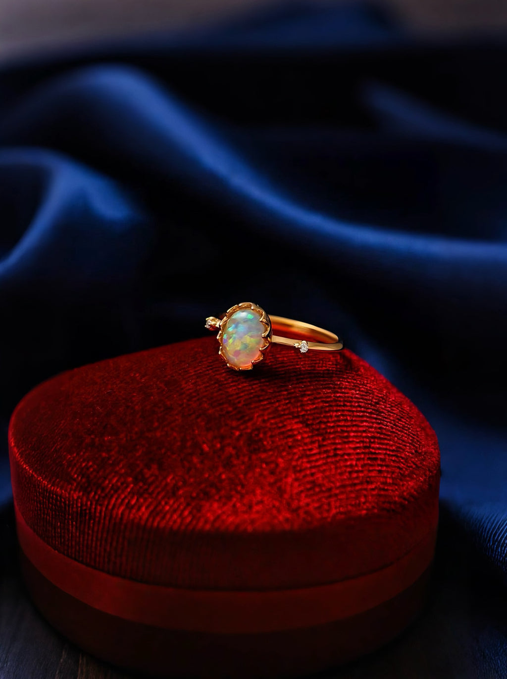 Luna Opal Ring