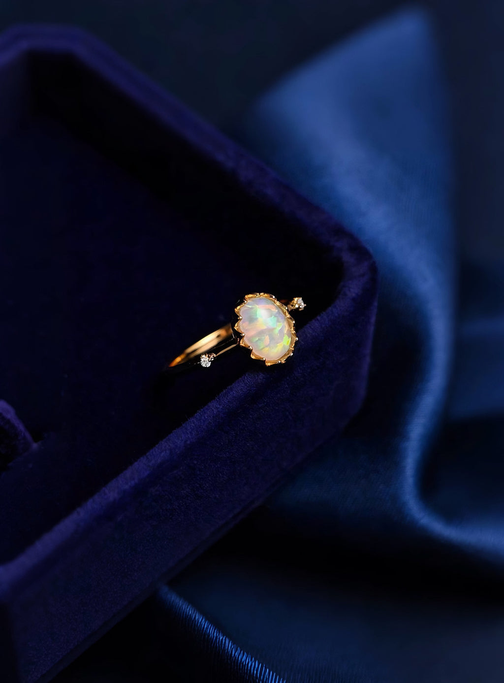 Luna Opal Ring