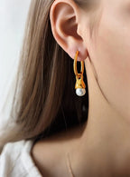 Halo Huggie Earrings