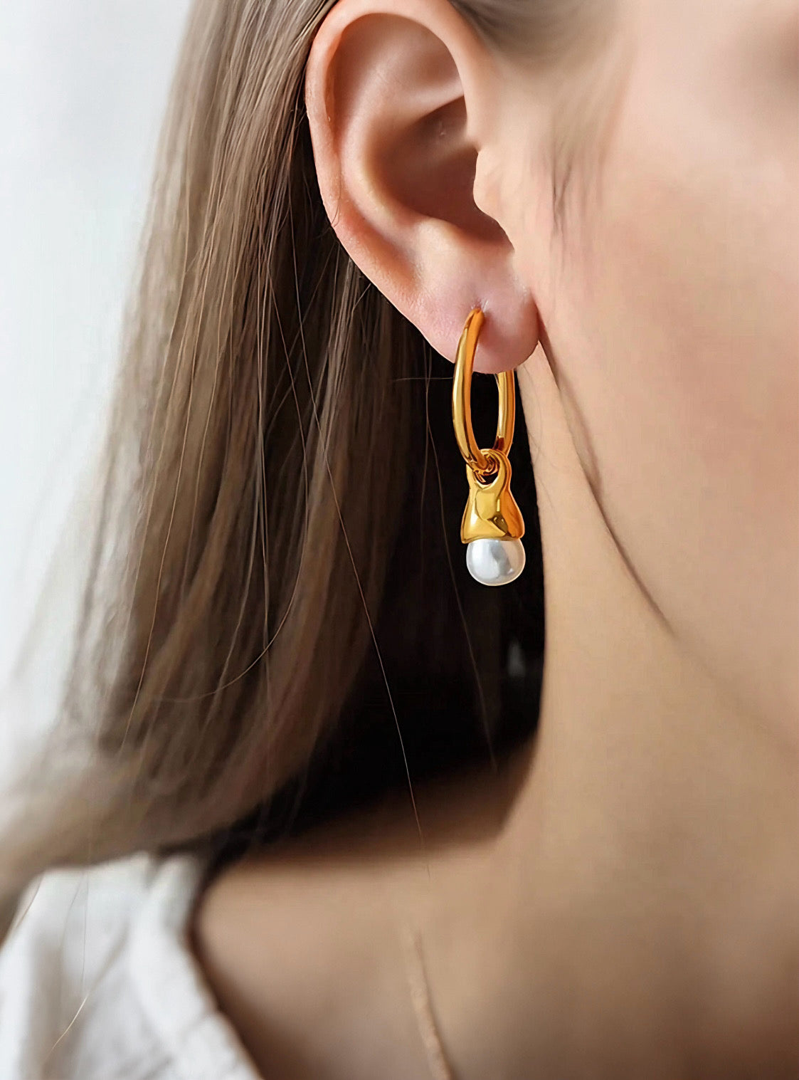 Halo Huggie Earrings