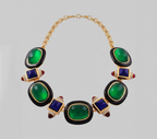 Emerald Crown Necklace